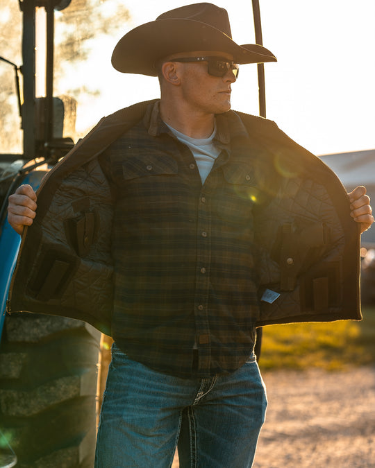 Concealed Carry Canvas Vest