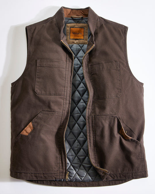 Concealed Carry Canvas Vest