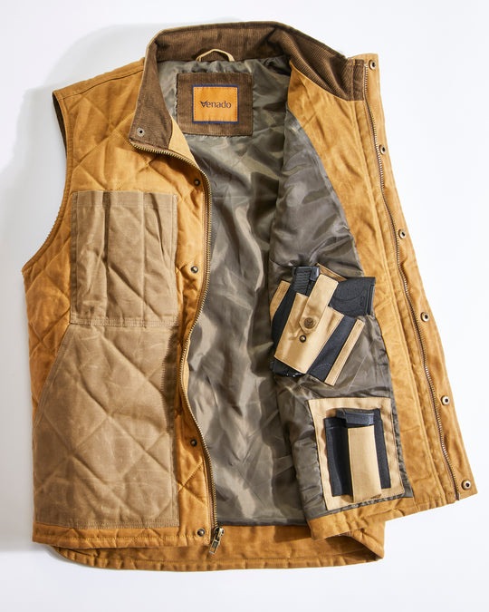 Outfitter Concealed Carry Waxed Canvas Vest