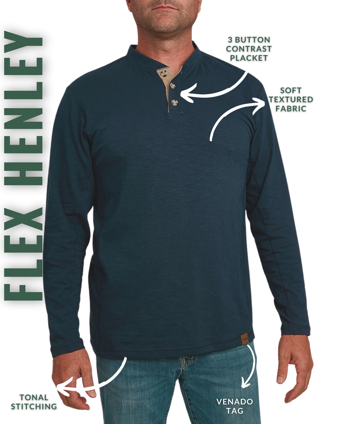 Flex Henley