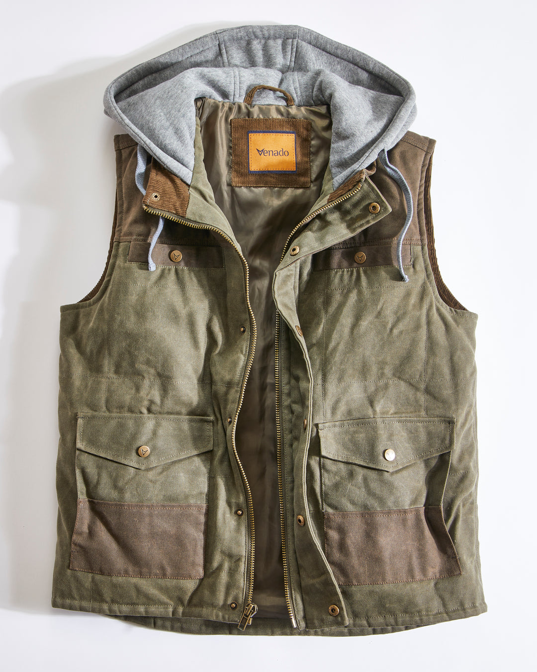 Defender Concealed Carry Waxed Canvas Vest