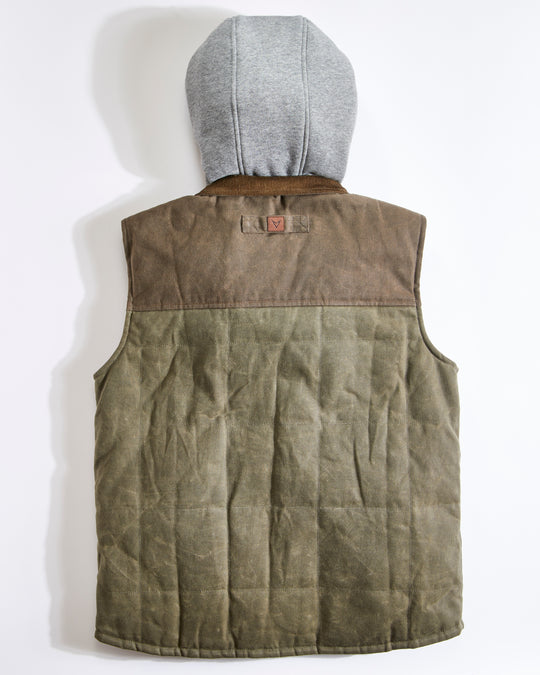 Defender Concealed Carry Waxed Canvas Vest