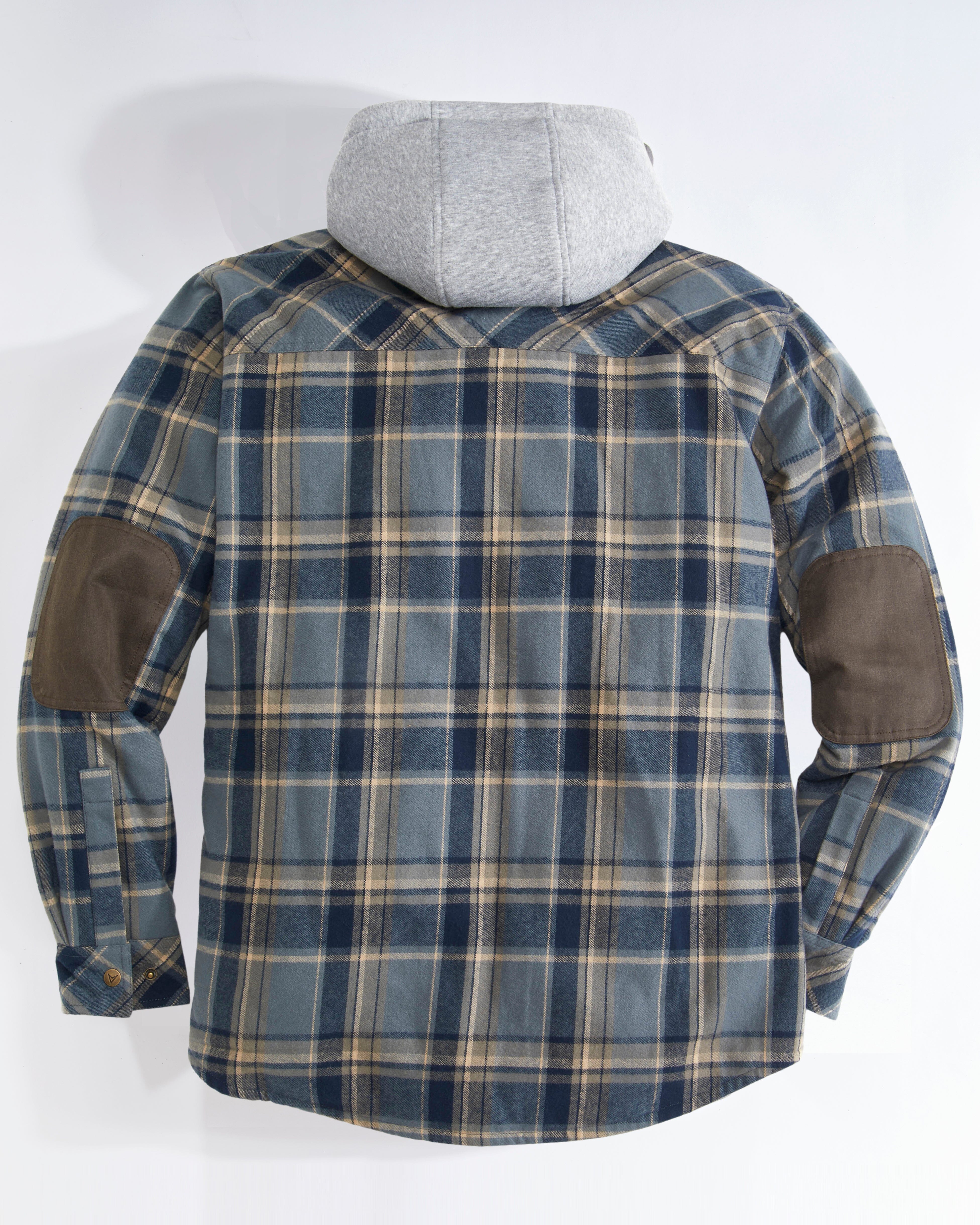 NorthWoods Berber Lined Hooded Shirt Jacket Venado