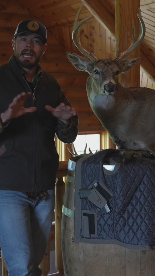 Concealed Carry Canvas Vest