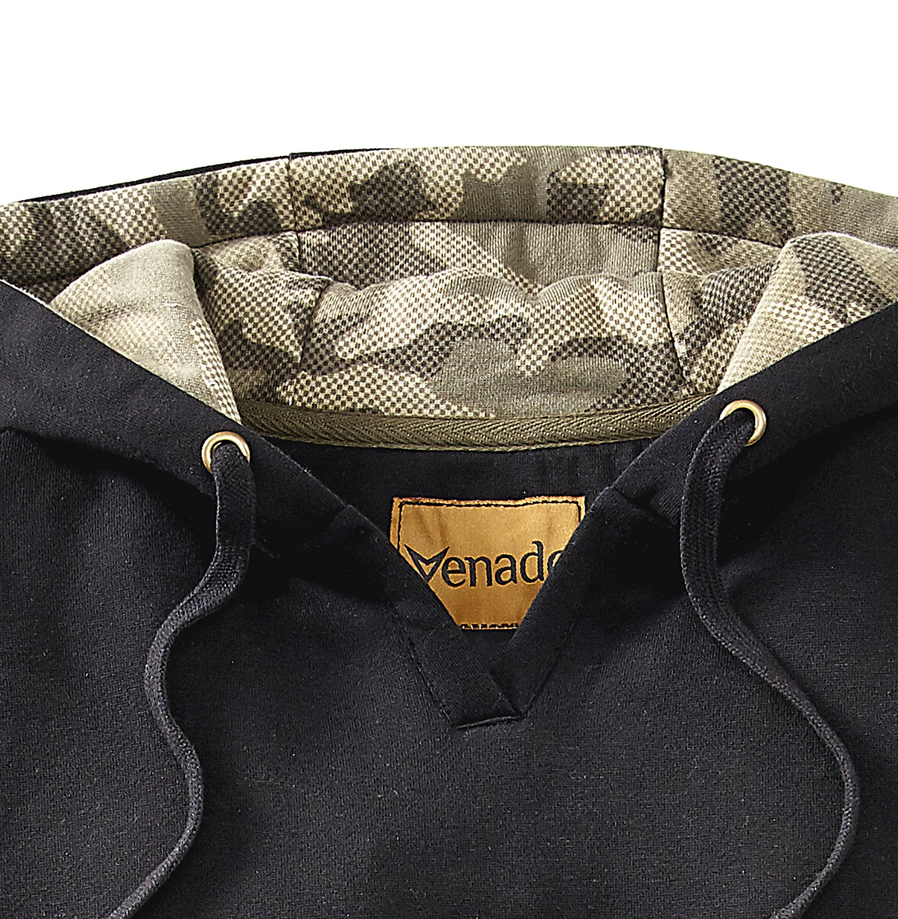 Camouflage Puffy Jacket with Sweatshirt Hoodie | Sasquatch The Legend XL