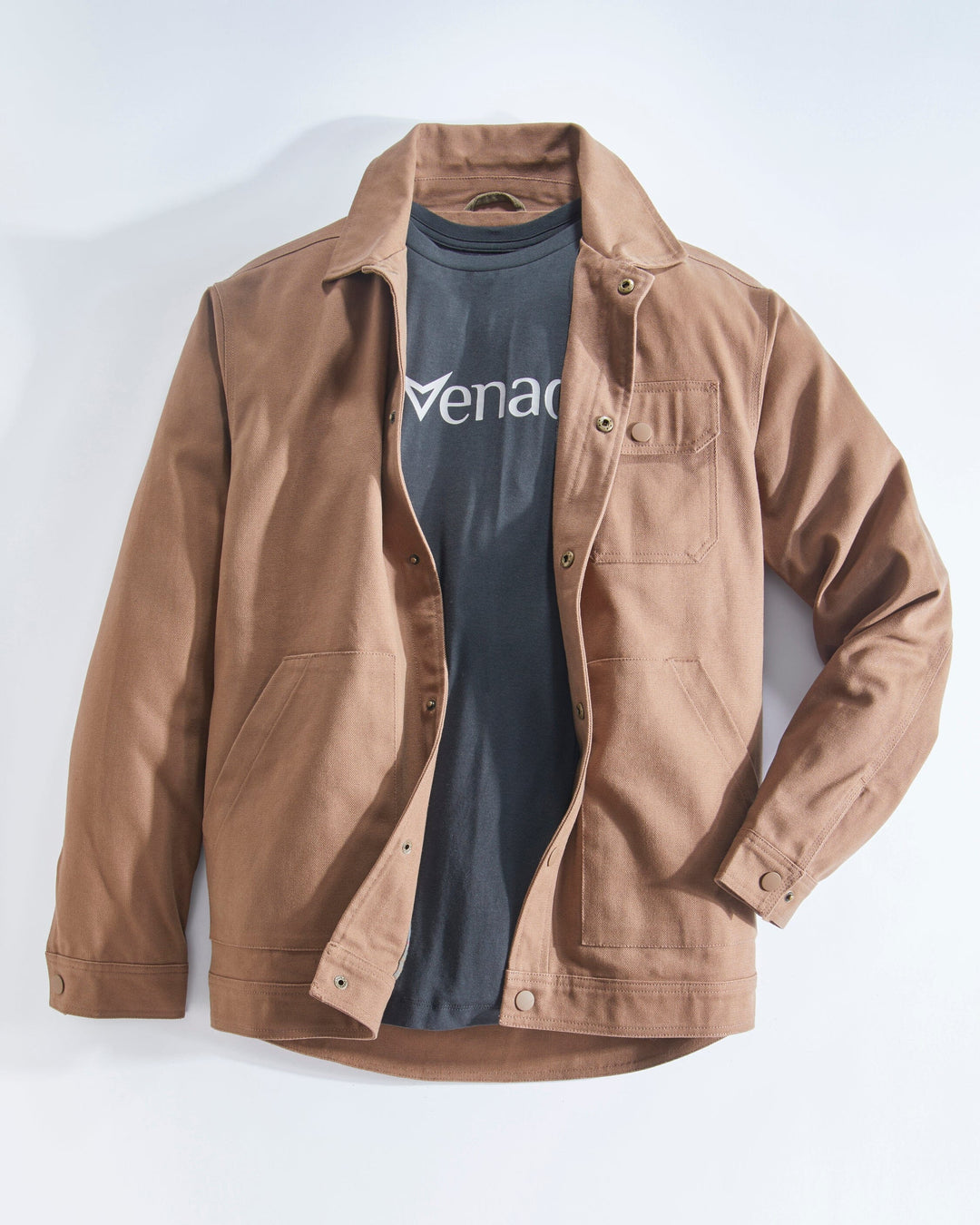 Venado Concealed Carry Shirt Jacket for Men - Heavy Duty Canvas