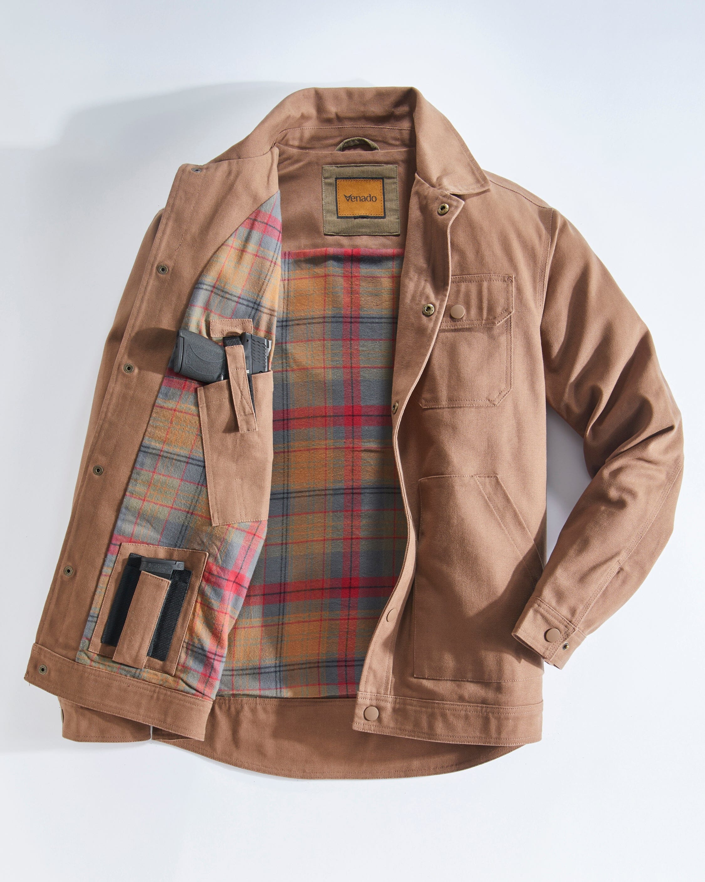 Concealed Carry Shirt Jacket – Venado