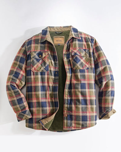 NWT: Old Navy Men’s Built-In Flex, Plaid Flannel Shirt, Red Tartan, Size XL