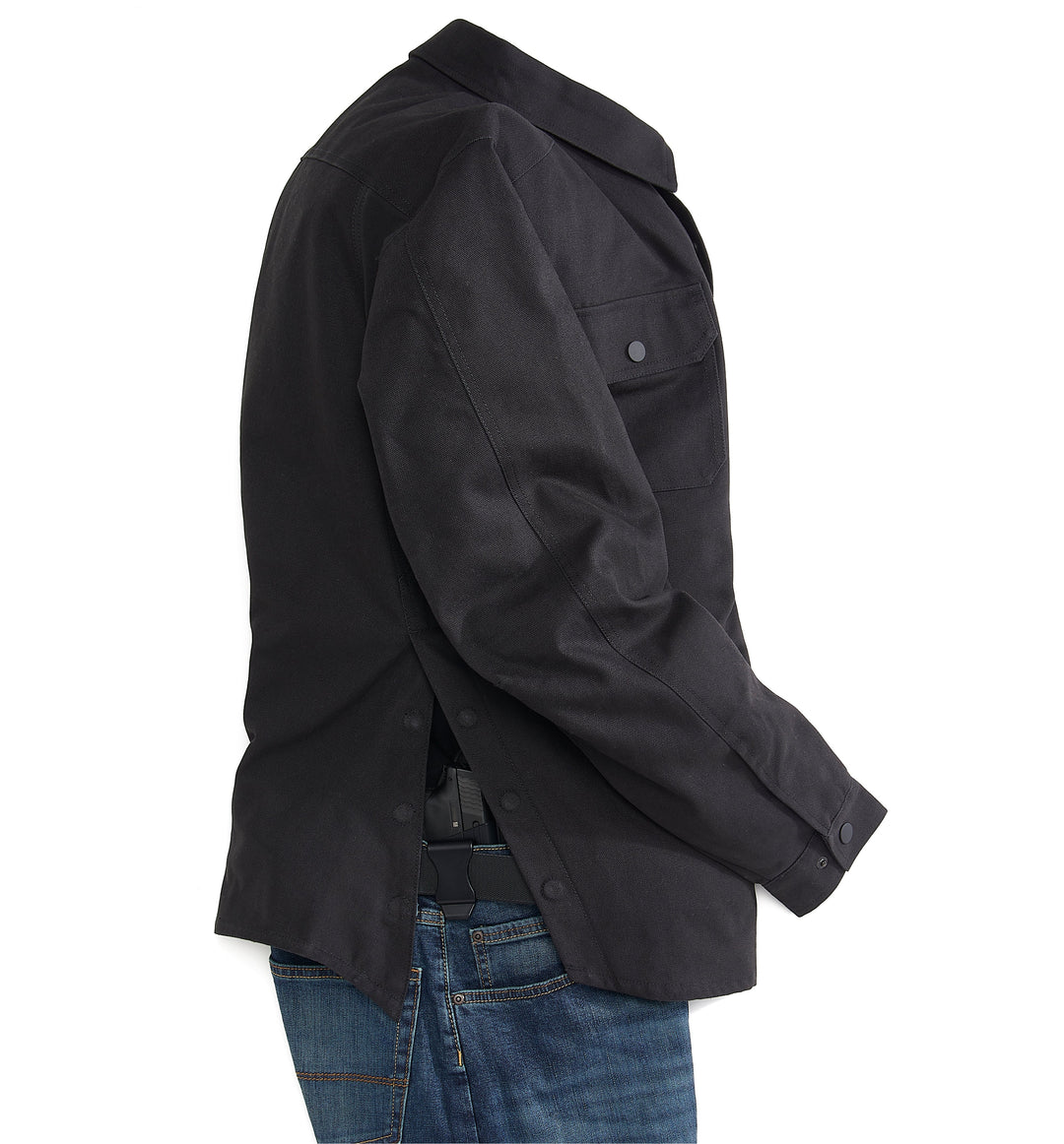 Venado Heavy Duty Quilt Lined Canvas Jacket for Men - Utility Pockets 