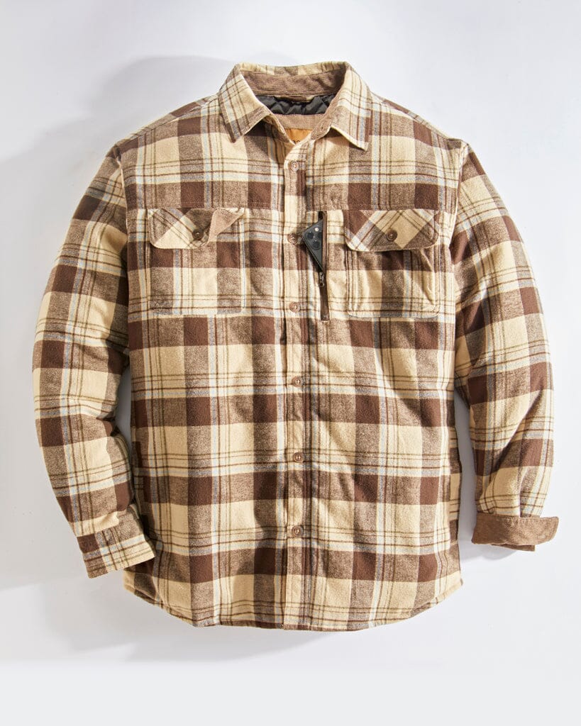 Fleece Lined Snap 9oz Flannel Jacket 2020