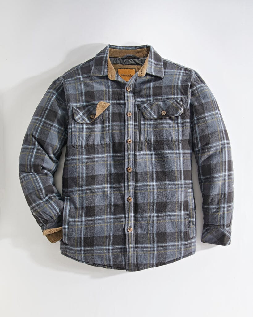 Men's Eddie's Favorite Faux Shearling-lined Flannel Shirt Jacket | Eddie  Bauer