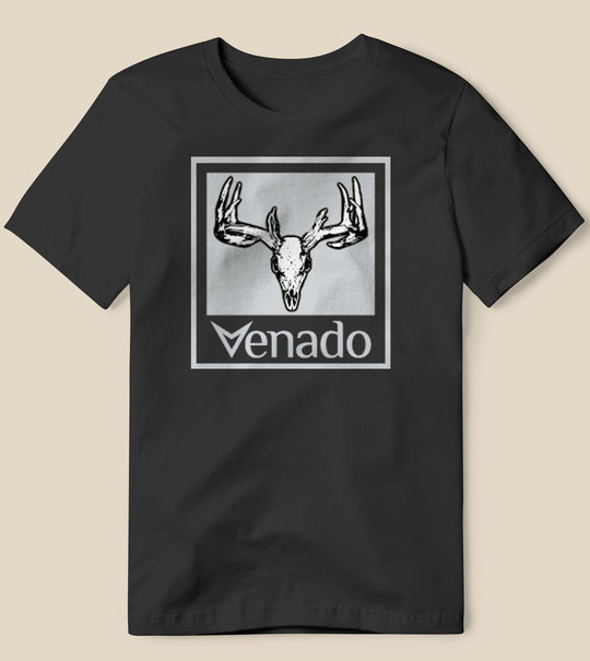 Venado Skull Tee Mens Shirts Venado Medium Black 